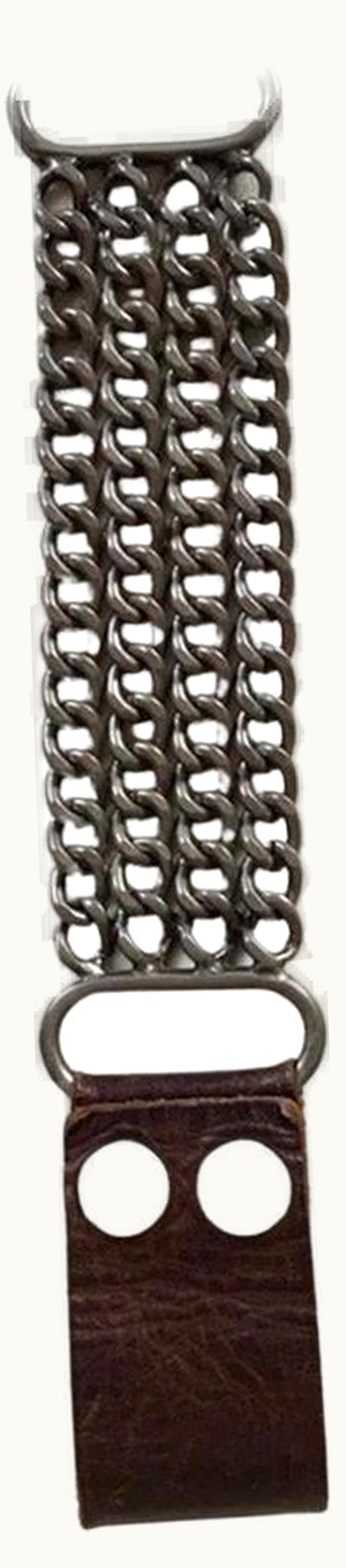 Maison Margiela Maison Margiela Line 10 Chain Leather Bracelet A/W 2004