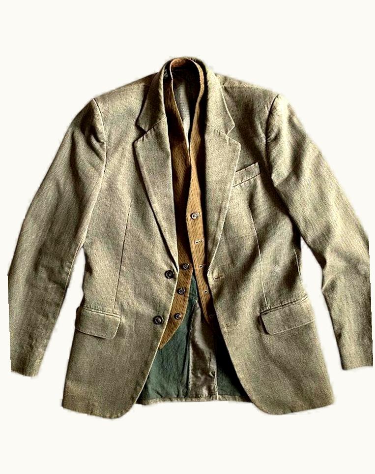 Maison Margiela Maison Margiela Reclaimed Blazer & False Waist Coat A/W 2004
