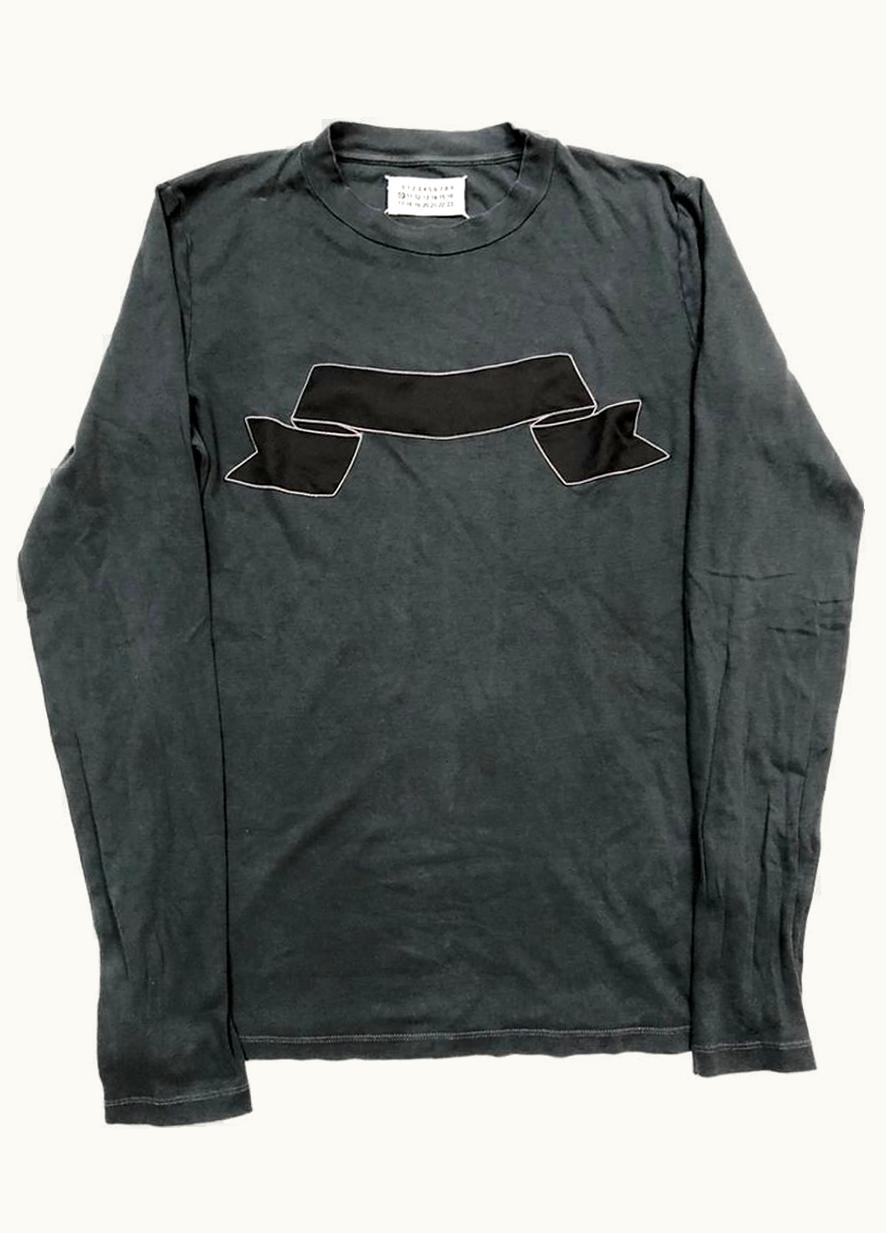 Maison Margiela Maison Margiela Blank Banner Long Sleeve T-Shirt A/W 2005