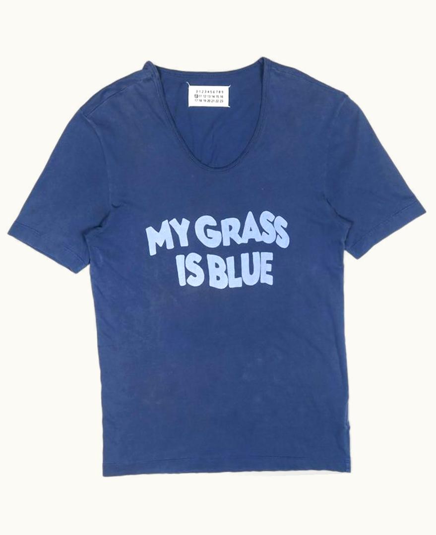 Maison Margiela Maison Margiela “my Grass Is Blue” T-Shirt S/S 2005