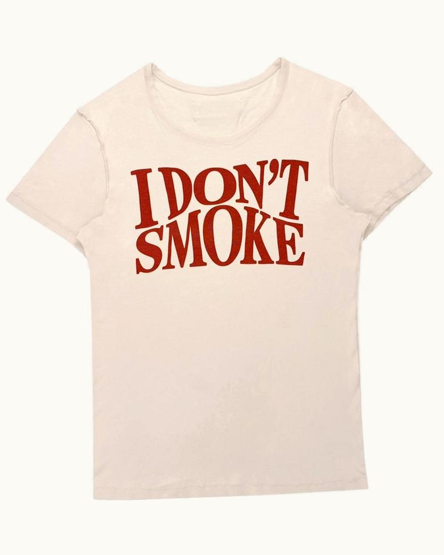 Maison Margiela Maison Margiela “i Don’t Smoke” Reversible T-Shirt A/W 2006