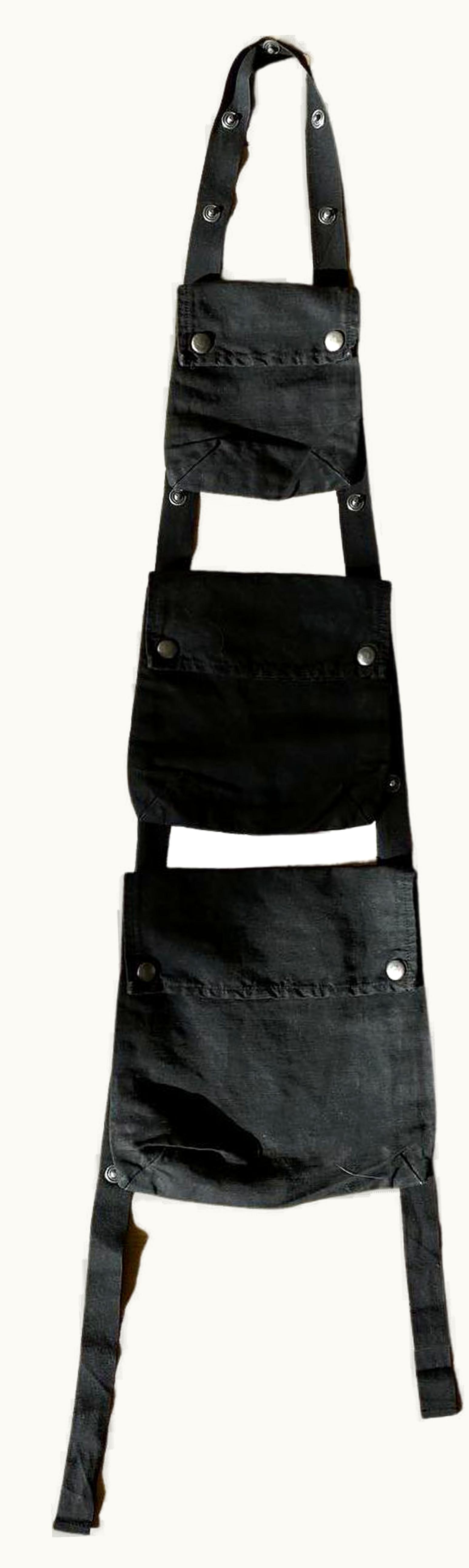 Maison Margiela Maison Margiela Black Modular Cargo Pockets Bag S/S 2006