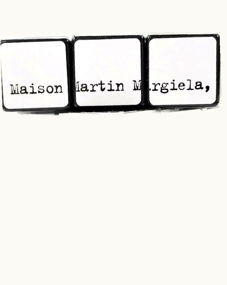 Maison Margiela Maison Margiela 1 / 100 Japan Exclusive White Rubik’s Cube A/W 2007