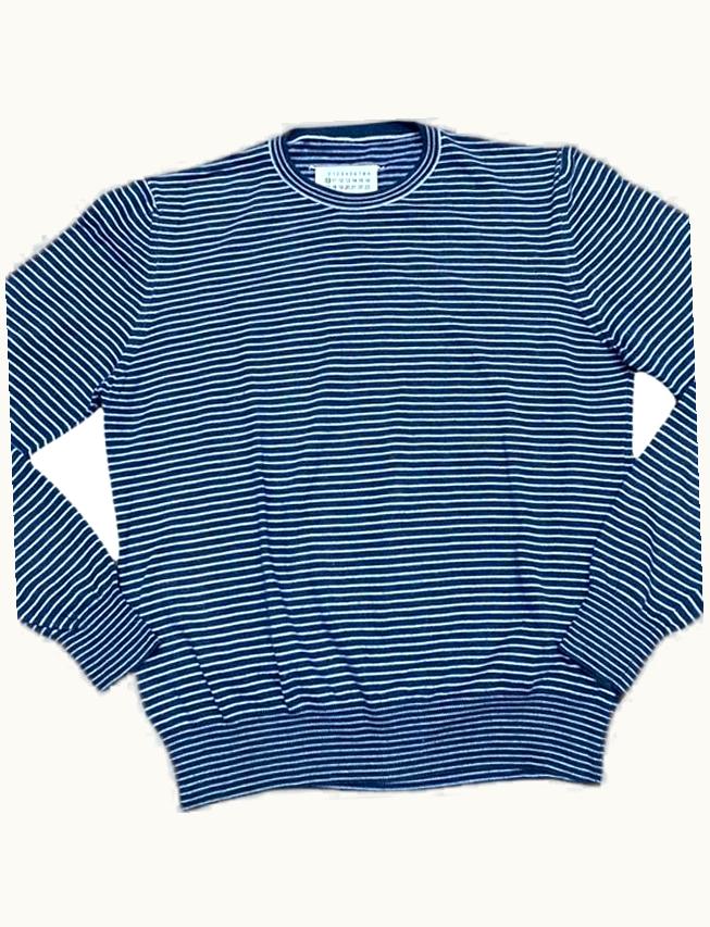 Maison Margiela Maison Margiela Navy Stripe Jumper S/S 2007