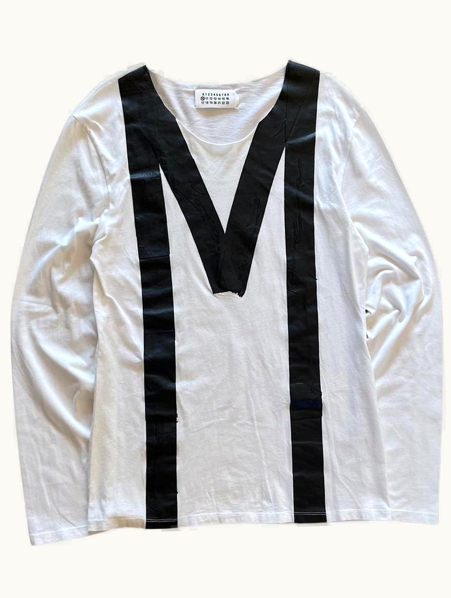 Maison Margiela Maison Margiela M Tape Long Sleeve T-Shirt A/W 2008