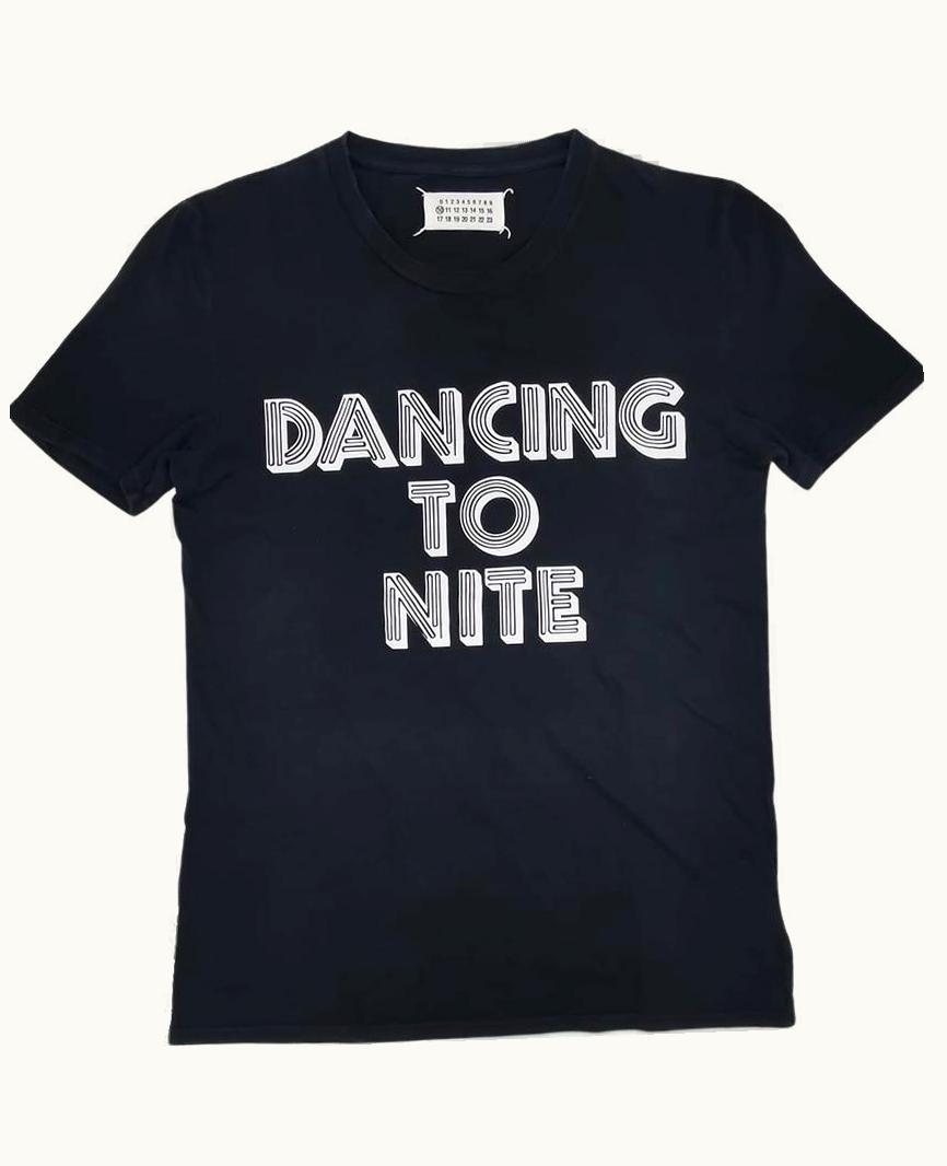 Maison Margiela Maison Margiela Dancing To Nite T-Shirt S/S 2009