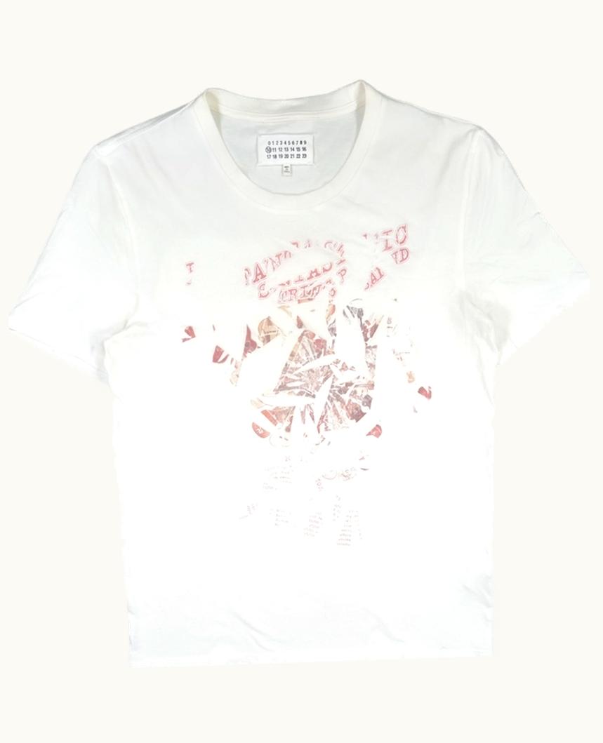 Maison Margiela Maison Margiela Artisanal Crinkle Guitar T-Shirt S/S 2012