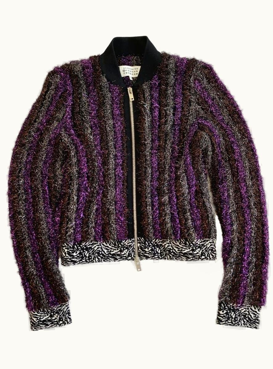 Maison Margiela Maison Margiela Metallic Knit Jacket A/W 2015