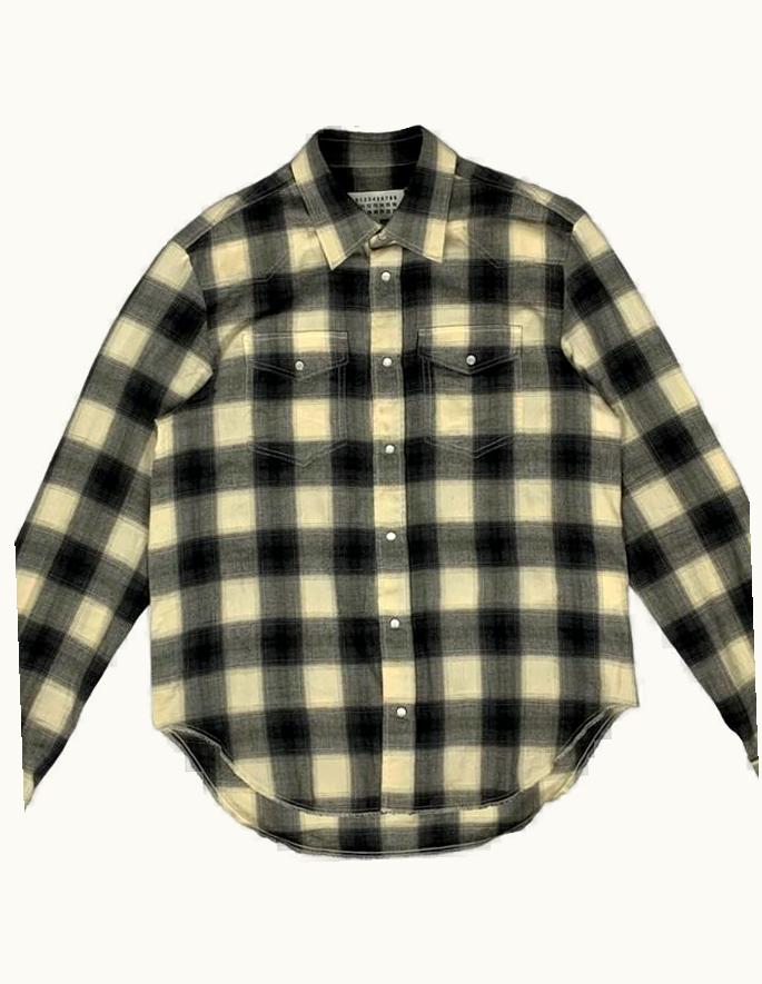 Maison Margiela Maison Margiela Flannel Long-Sleeve Shirt A/W 2016