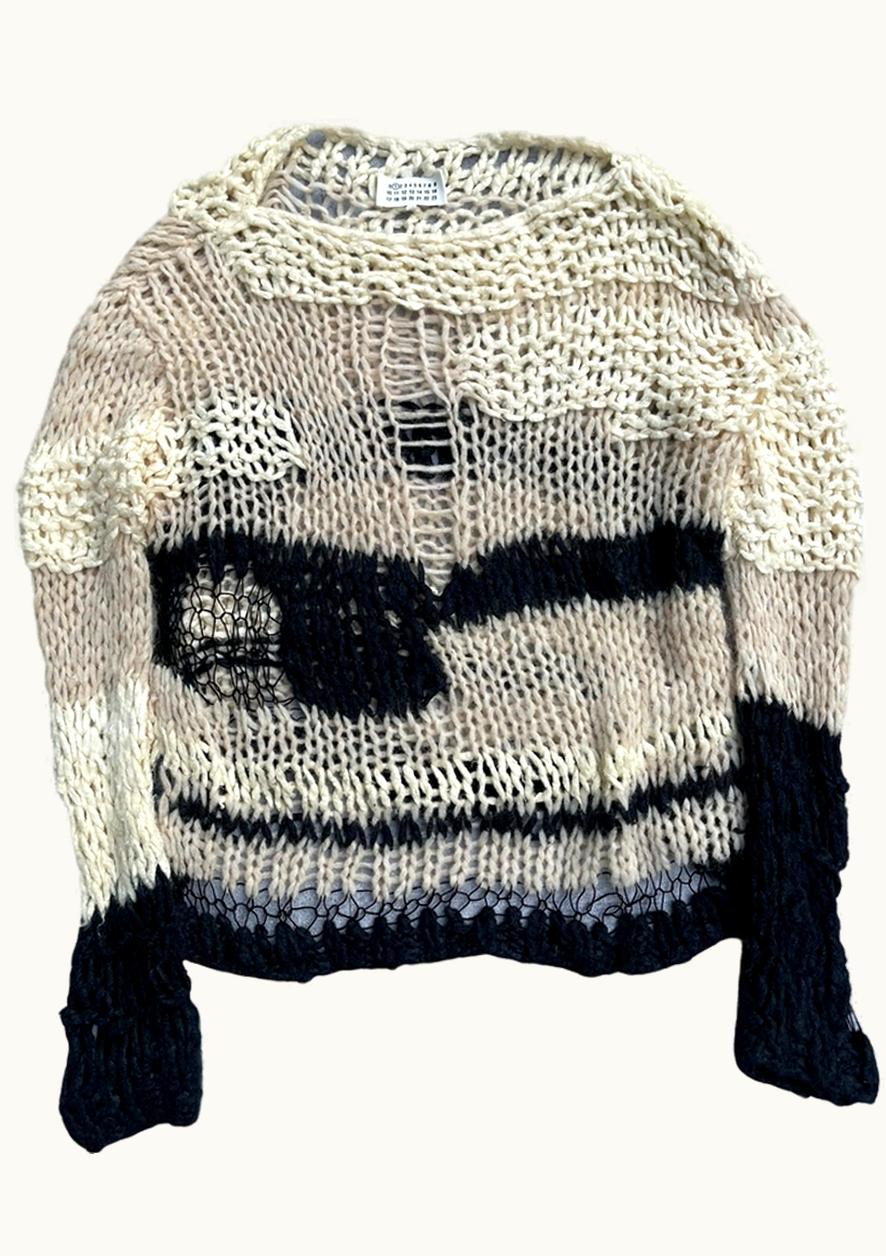 Maison Margiela Maison Margiela Spider Web Hand Knit Jumper S/S 2016