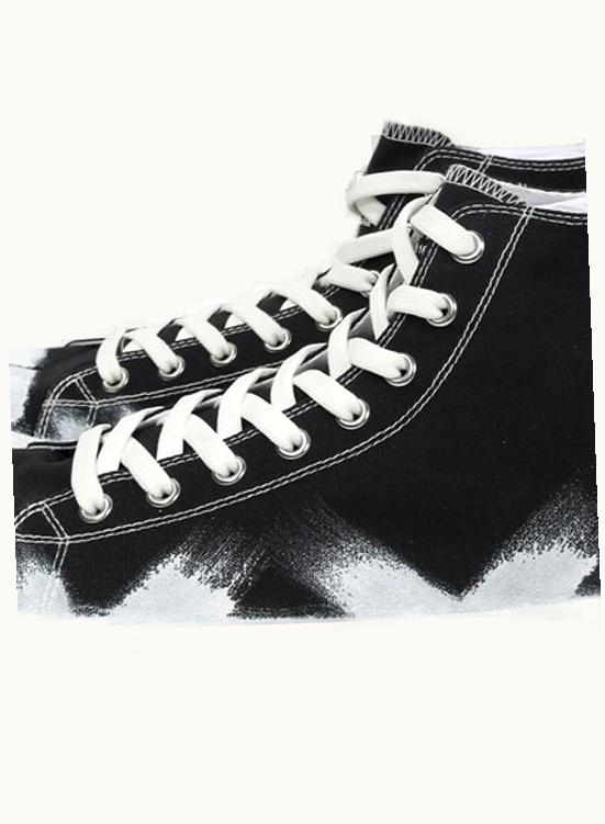Maison Margiela Maison Margiela Paint Detail High Top Tabi Sneakers A/W 2020