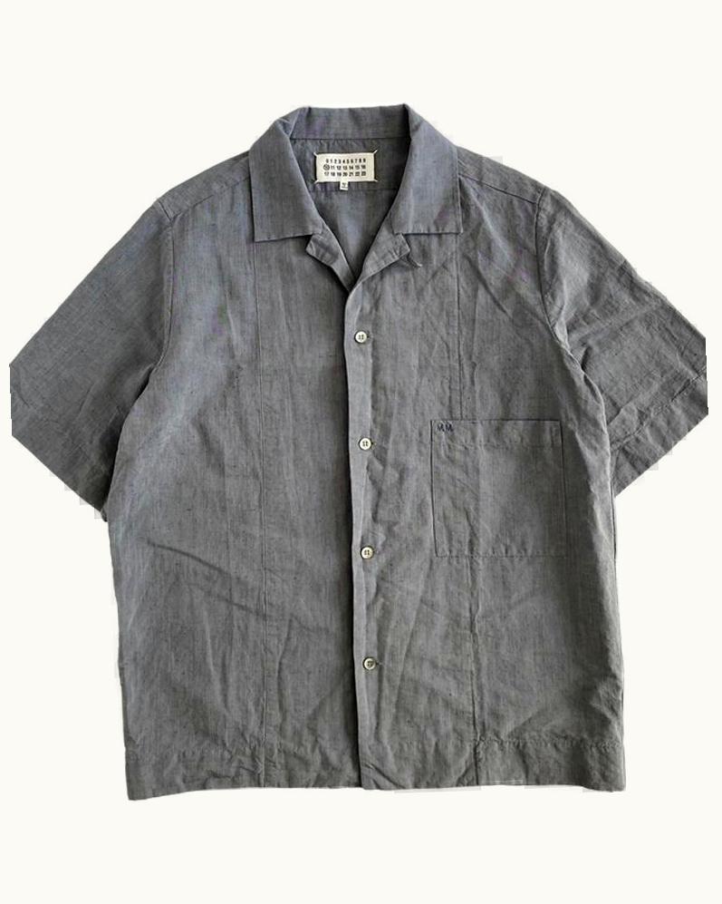 Maison Margiela Maison Margiela Linen Bowling Shirt S/S 2022