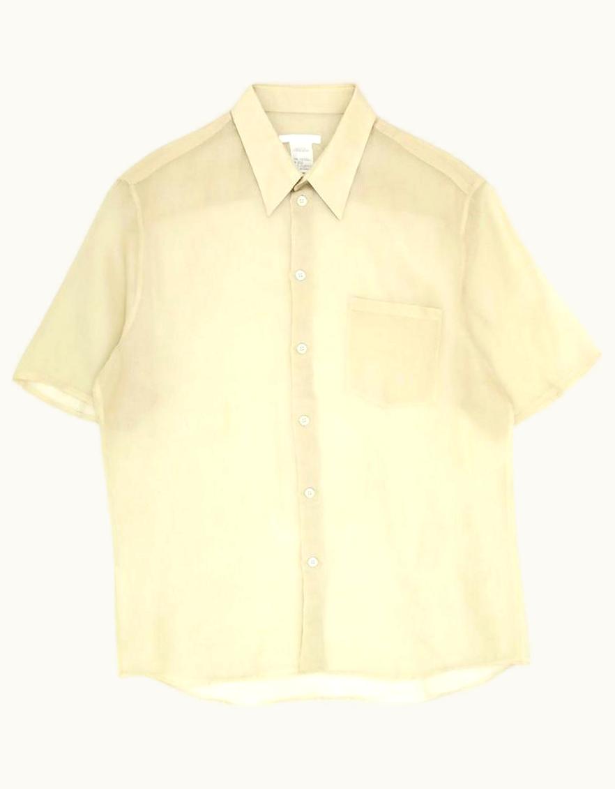 Helmut Lang Helmut Lang Silk Sheer Button-Up Shirt S/S 1996