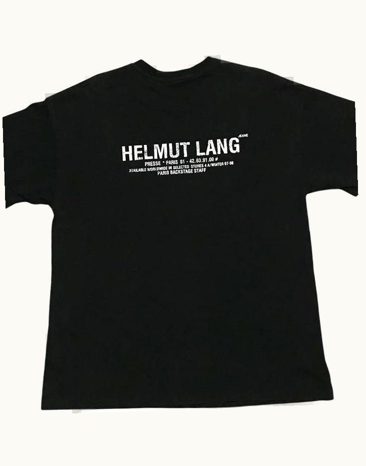 Helmut Lang Helmut Lang Limited Edition Reissue Backstage Staff T-Shirt A/W 1997