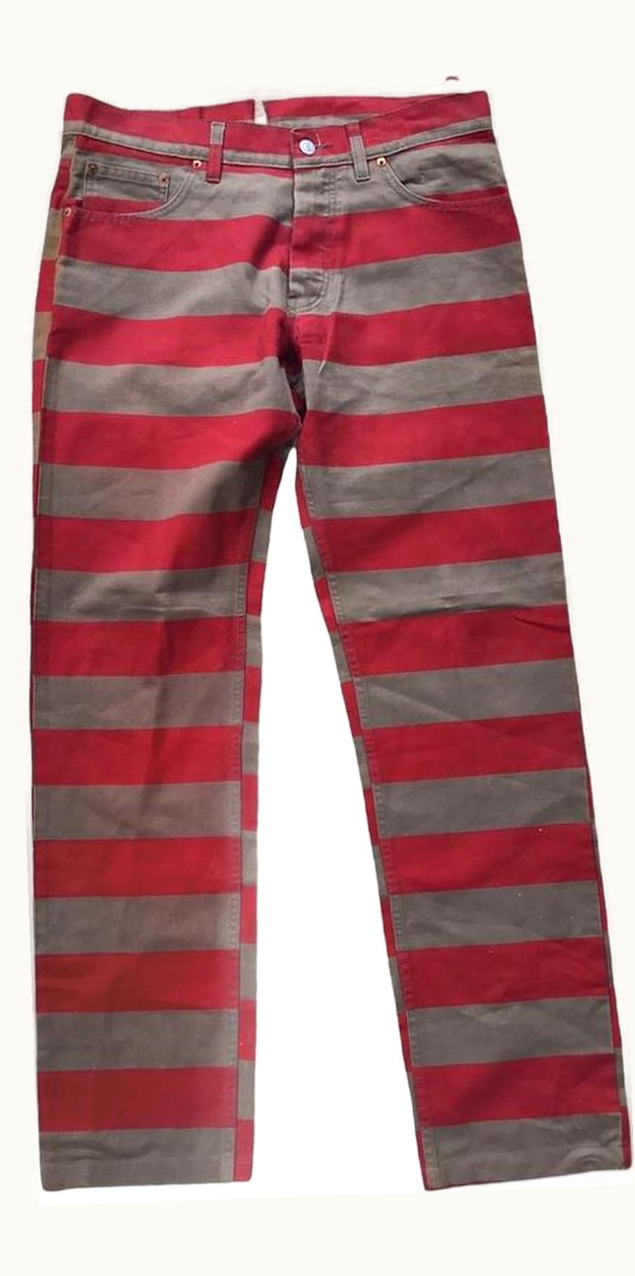 Helmut Lang Helmut Lang “stiped Prisoner” Prototype Pants S/S 1997