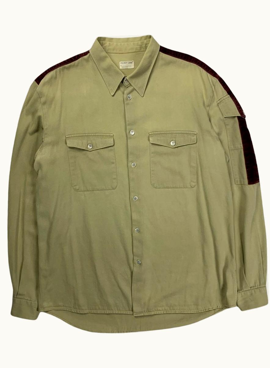 Helmut Lang Helmut Lang Heavy Cotton Twill Work Overshirt S/S 1997