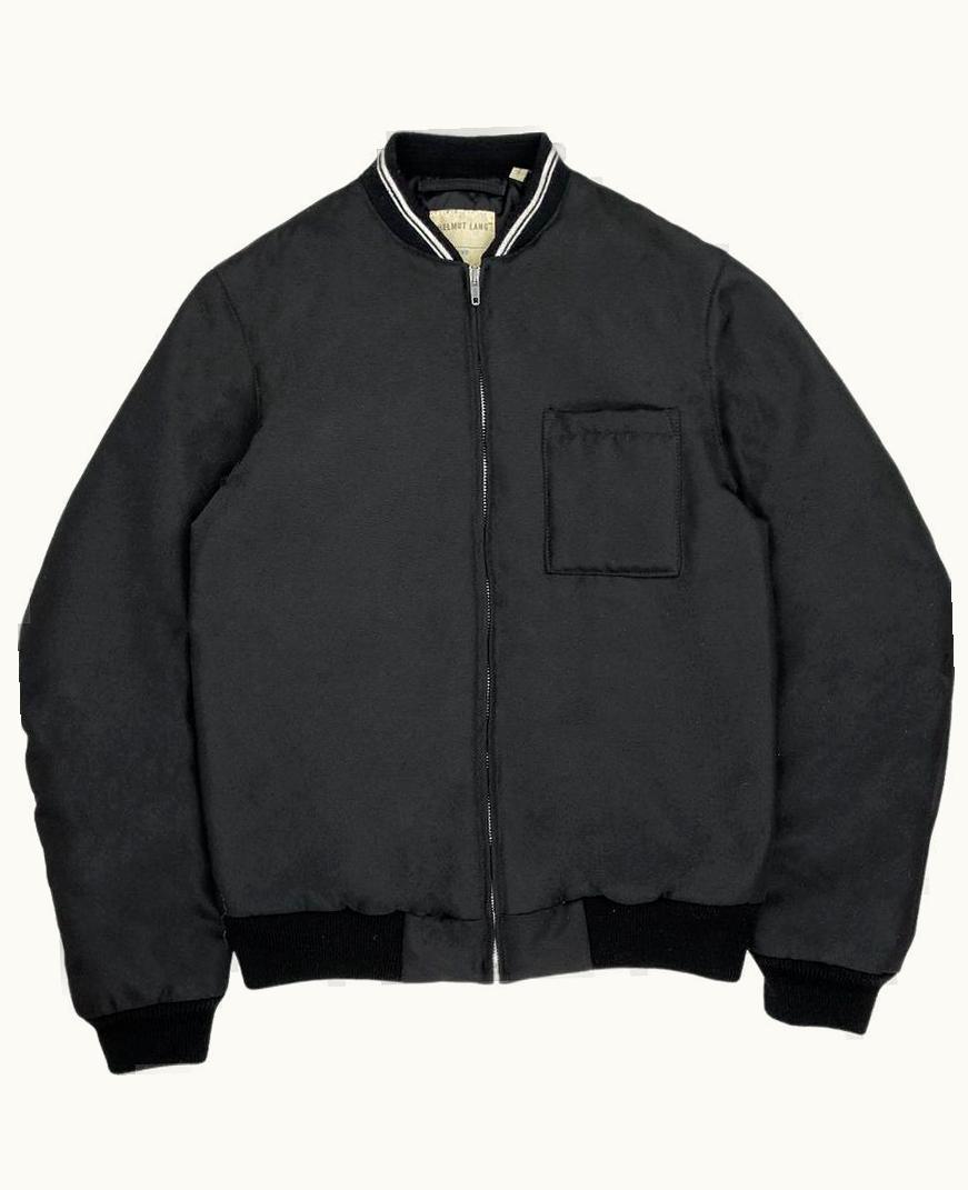 Helmut Lang Helmut Lang Ballistic Nylon Padded Bomber Jacket A/W 1998