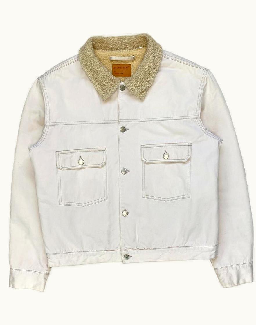 Helmut Lang Helmut Lang Sherpa Lined Type II Trucker Jacket A/W 1998