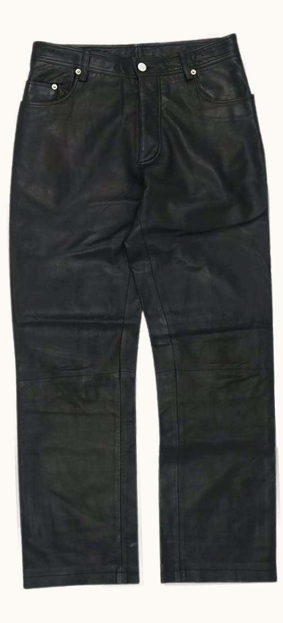 Helmut Lang Helmut Lang Leather Trousers A/W 1998