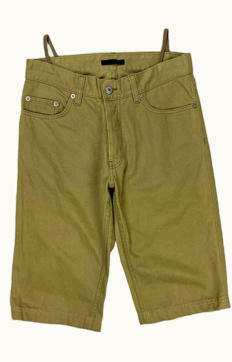 Helmut Lang Helmut Lang Military Khaki Cargo Shorts A/W 1998