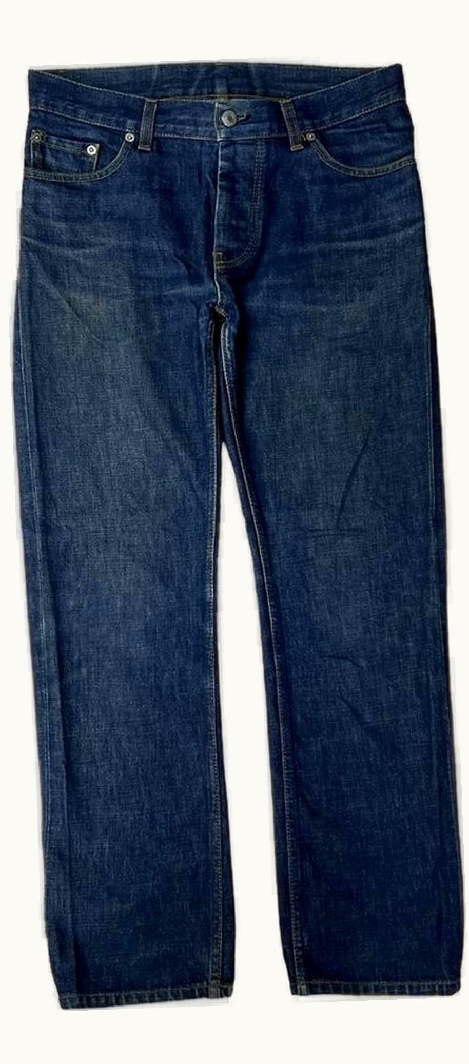 Helmut Lang Helmut Lang Raw Classic Cut Denim Jeans S/S 1998