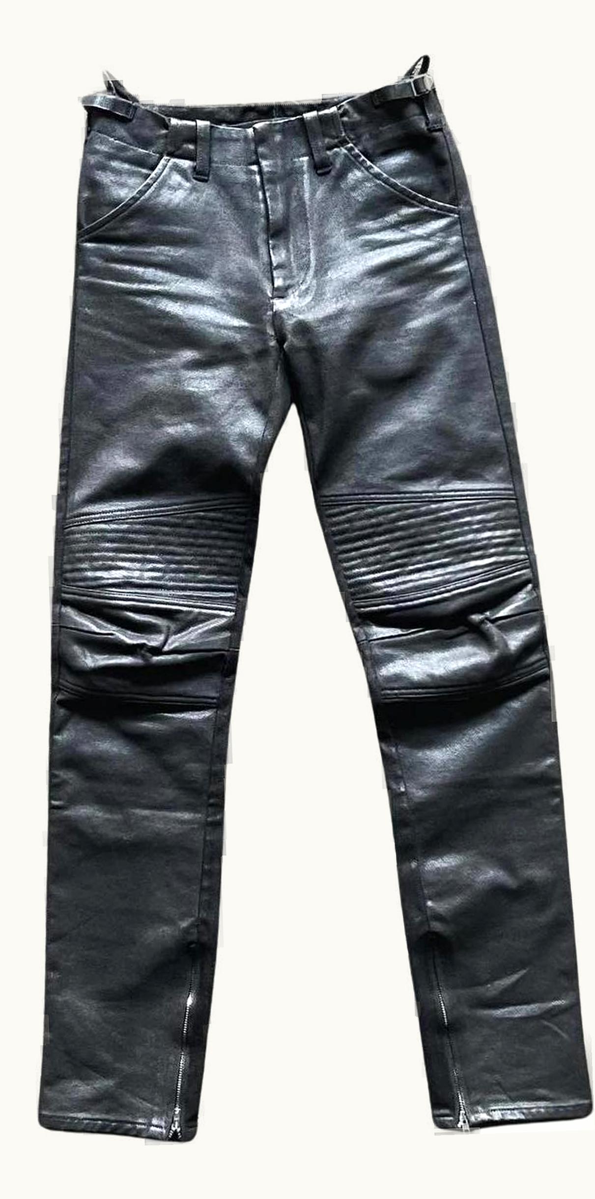Helmut Lang Helmut Lang Astro Bicker Coating Denim Pants A/W 1999