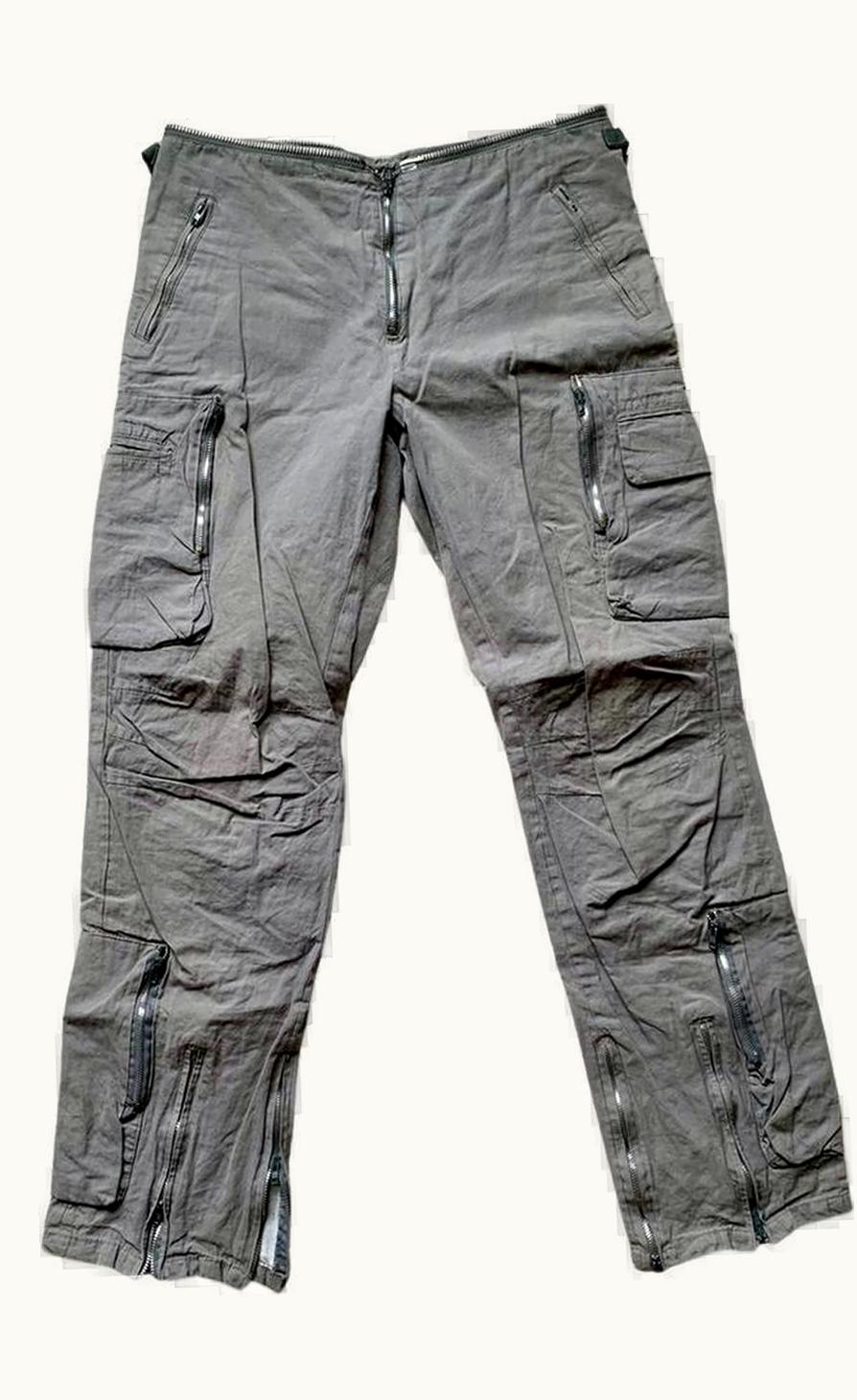 Helmut Lang Helmut Lang Iron Blend Flight Cargo Trousers A/W 1999