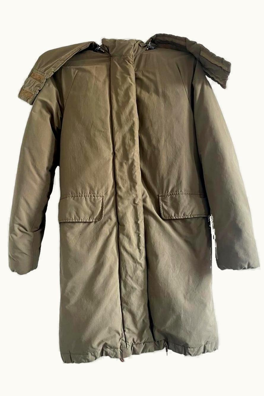 Helmut Lang Helmut Lang Eskimo Down Backpack Straps Olive Jacket A/W 1999