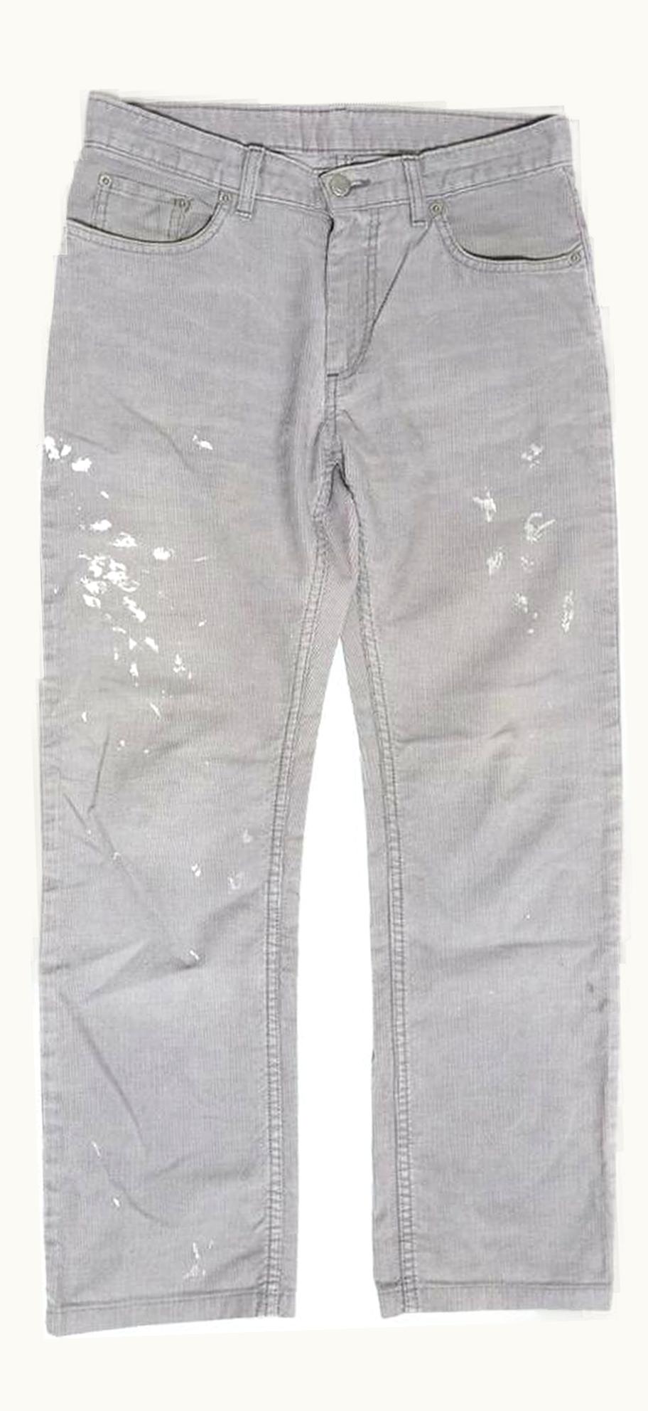 Helmut Lang Helmut Lang Painter Corduroy In Grey A/W 1999