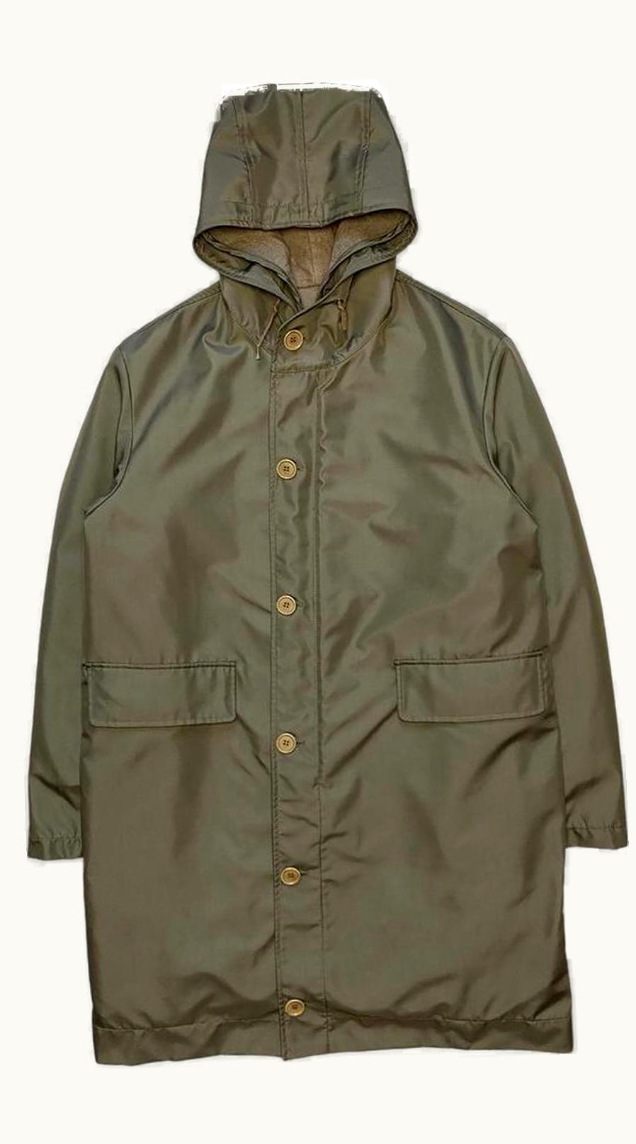 Helmut Lang Helmut Lang Resin Coated Removable Liner Parka A/W 2000