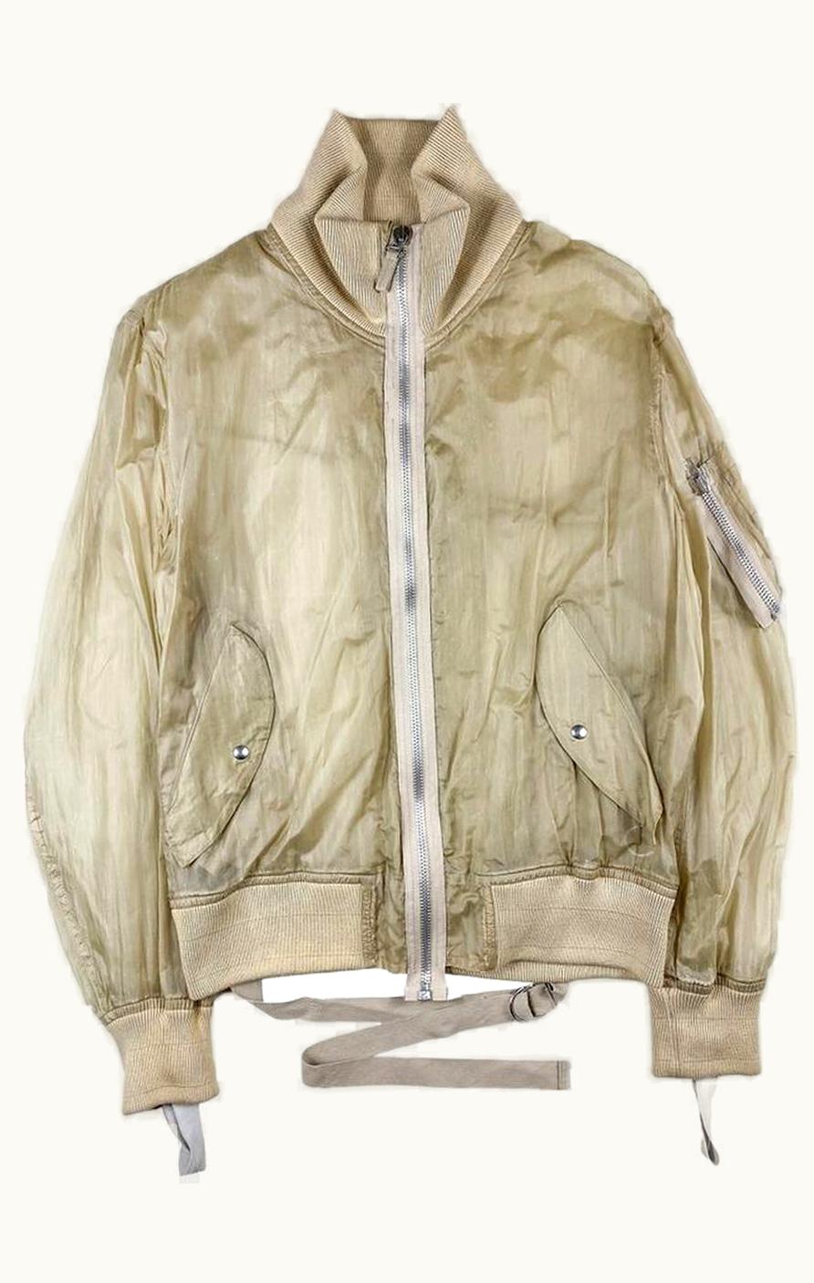 Helmut Lang Helmut Lang Silk Strapped Bomber A/W 2003