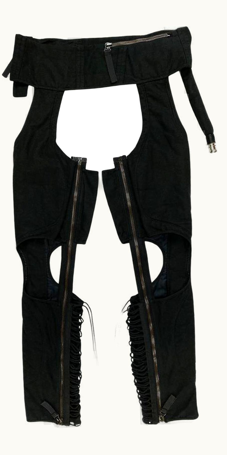 Helmut Lang Helmut Lang Aviator Bondage Chaps A/W 2003
