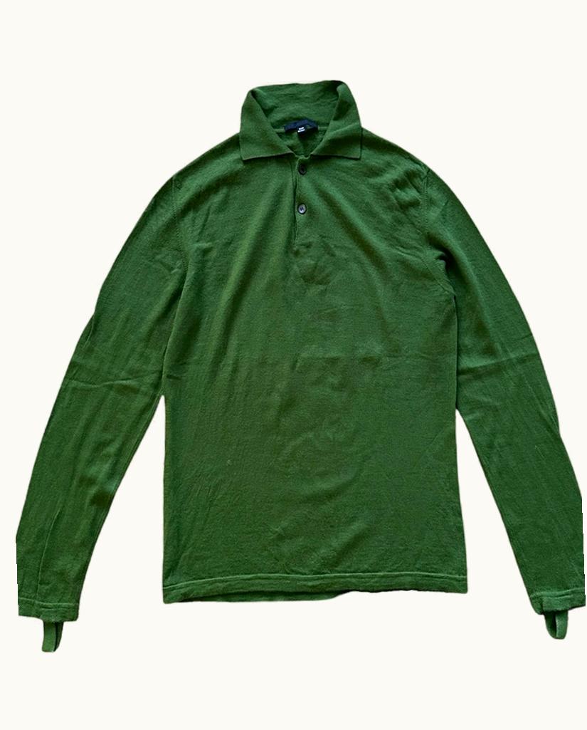 Helmut Lang Helmut Lang Cashmere Bondage Longsleeve Polo A/W 2003