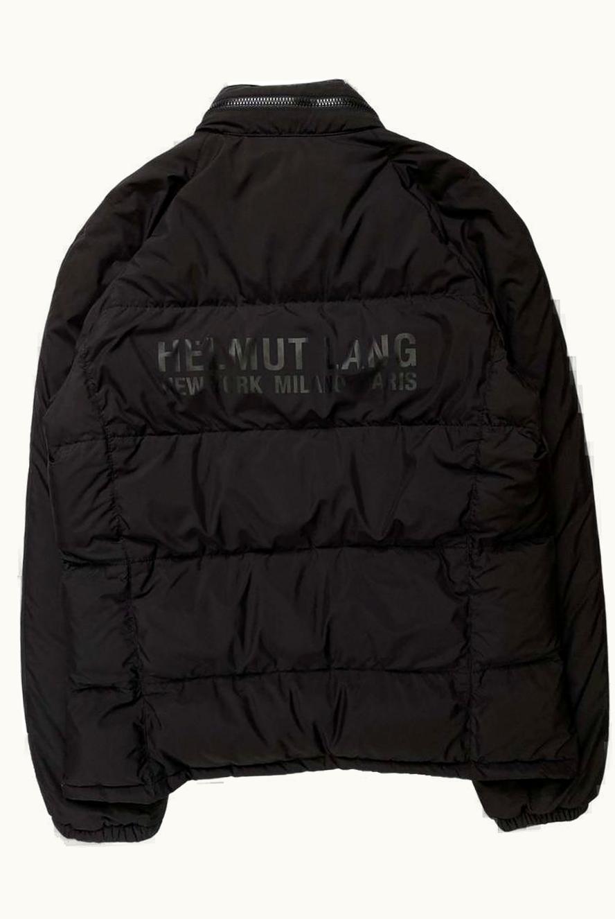 Helmut Lang Helmut Lang Logo Puffer Jacket With Hidden Hood A/W 2004