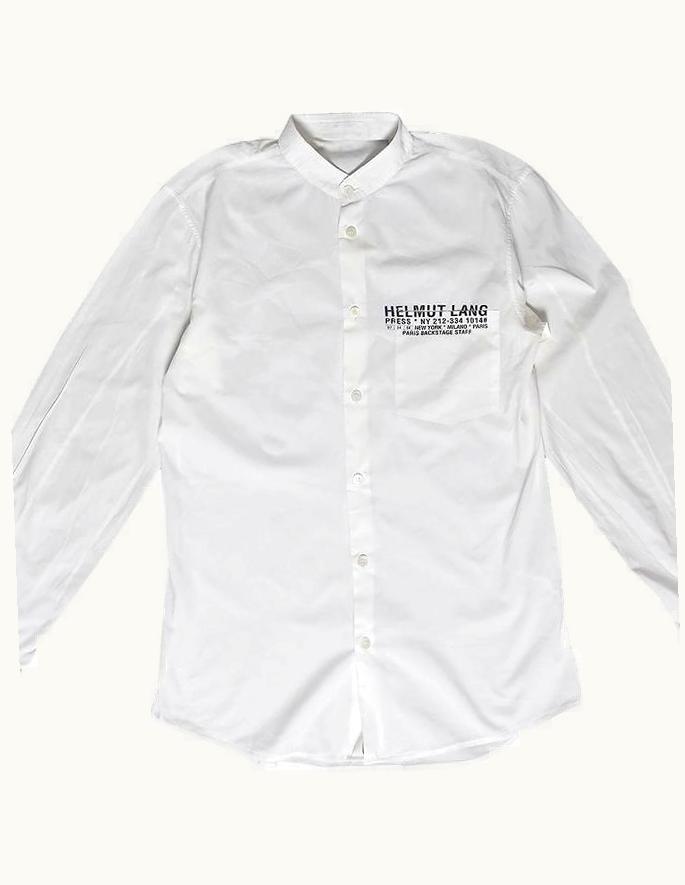Helmut Lang Helmut Lang Backstage Staff Shirt S/S 2004