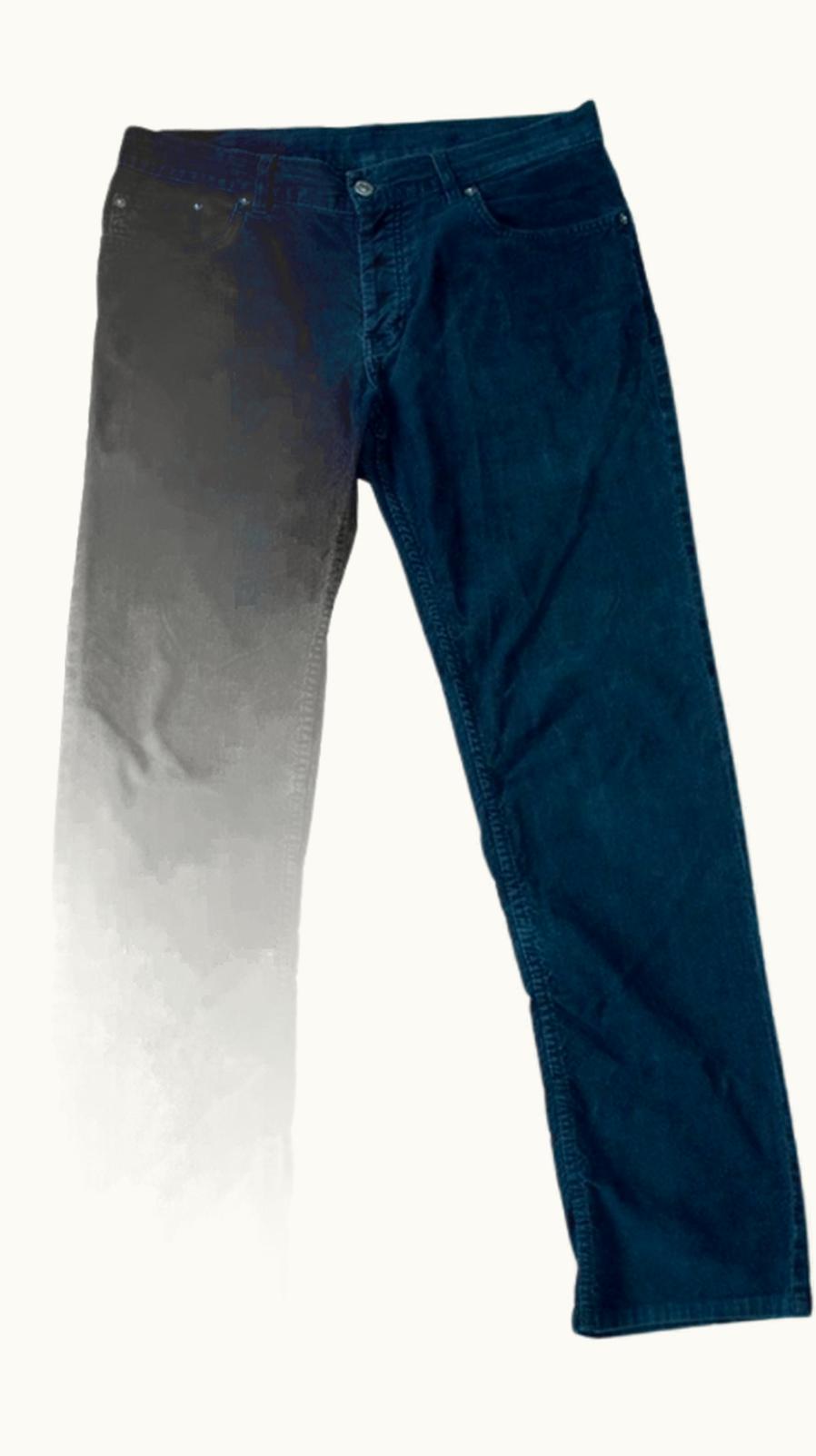 Helmut Lang Helmut Lang Corduroy Low Waist Slim Jeans S/S 2004