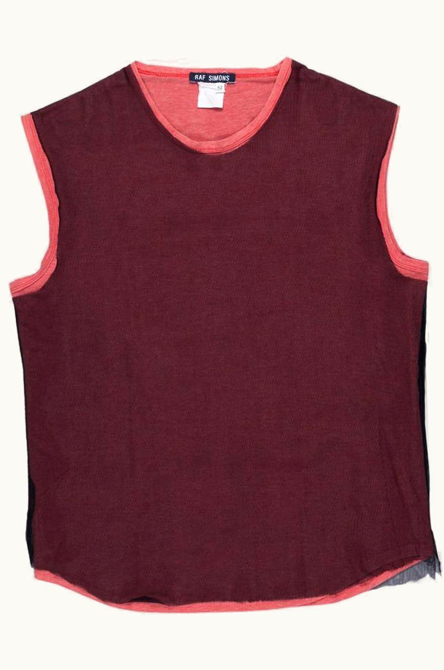 Raf Simons Raf Simons “how To Talk To Your Teen” Sheer Layered Top S/S 1997