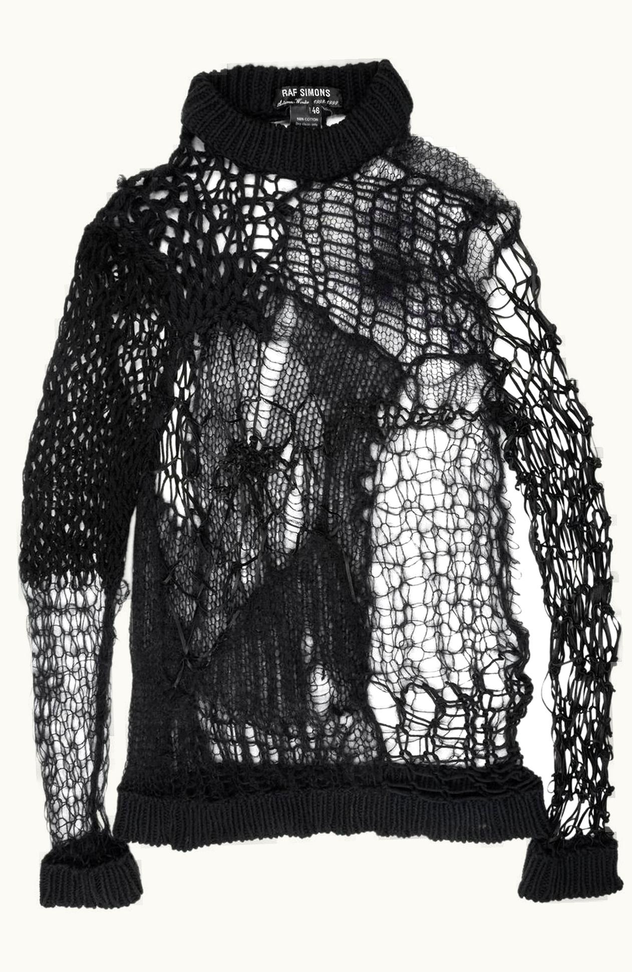 Raf Simons Raf Simons Spider Web Net Top A/W 1998