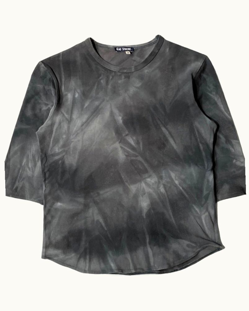 Raf Simons Raf Simons “black Palms” Tie Dye T-Shirt S/S 1998