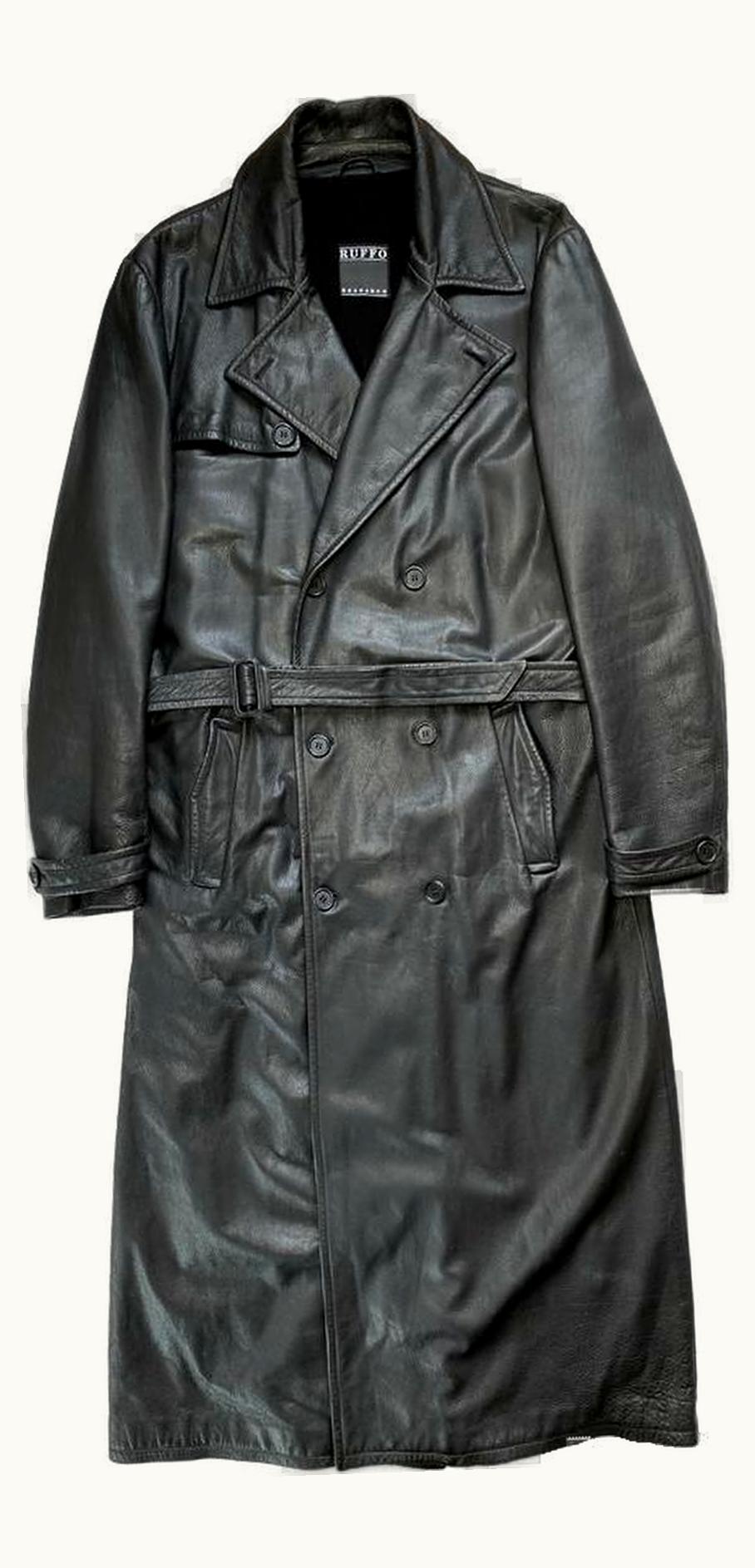 Ruffo Research Ruffo Research Leather Trench Coat A/W 1999