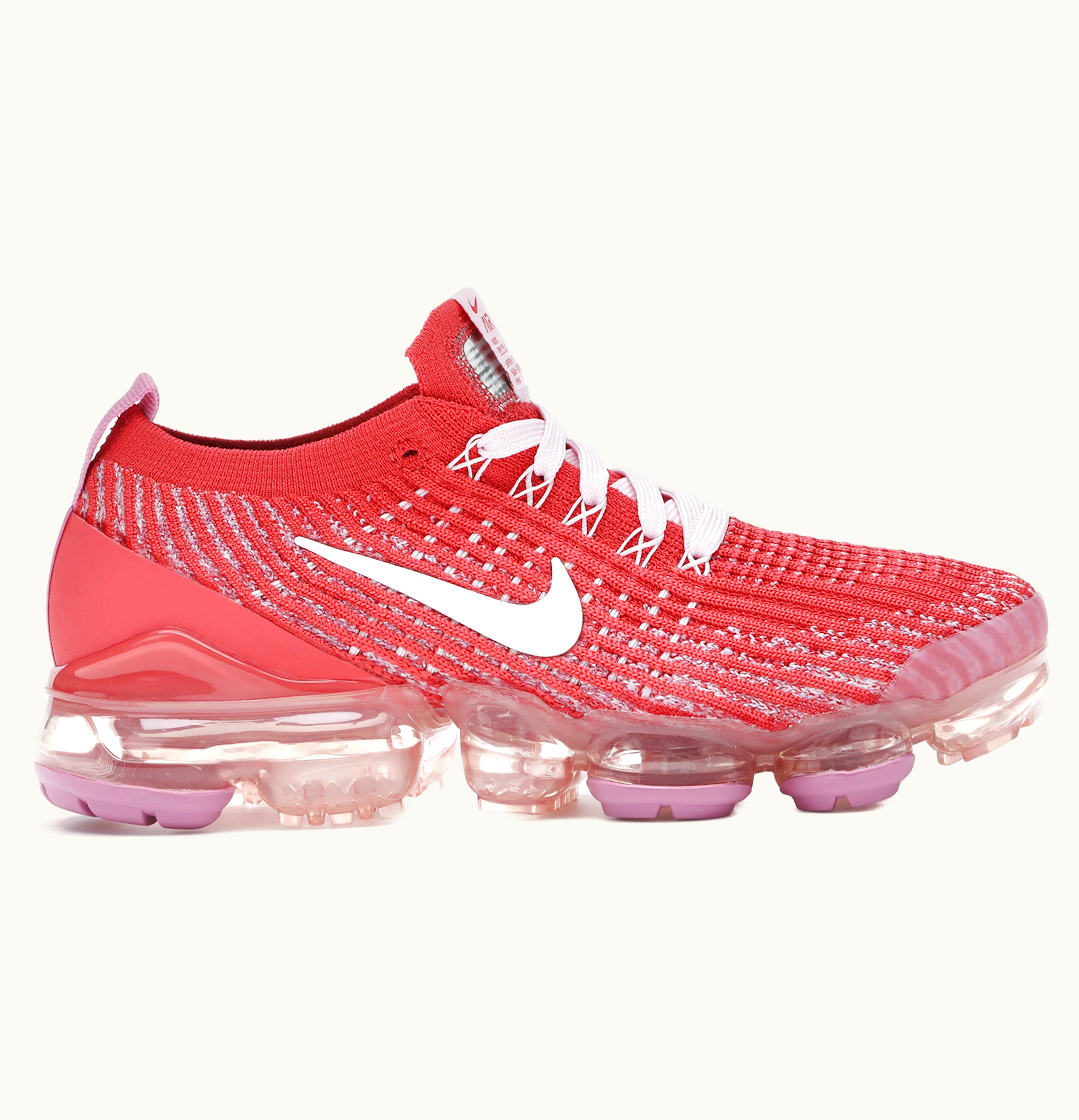 Nike Nike Air VaporMax Flyknit 3 Track Red Magic Flamingo W