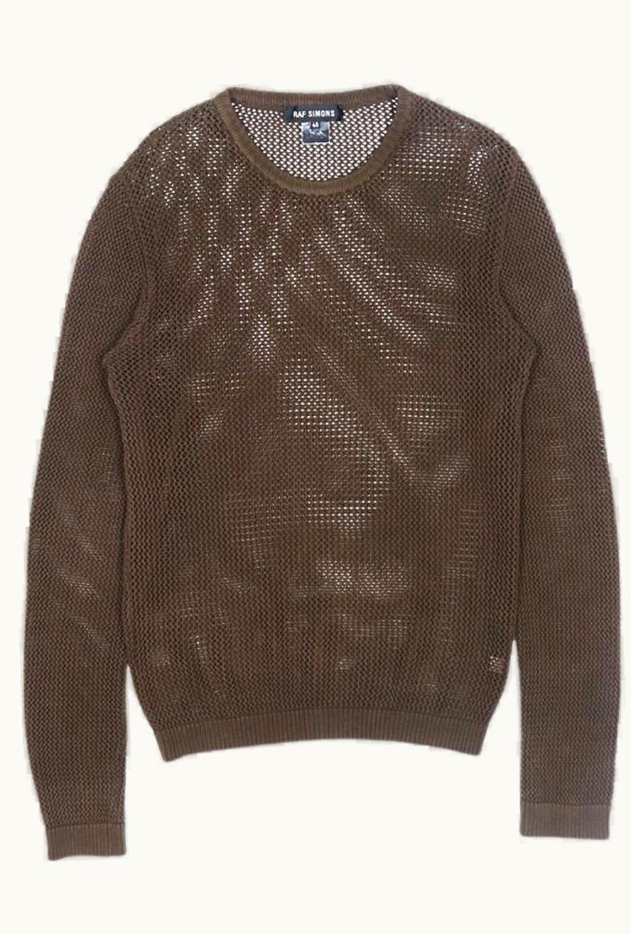 Raf Simons Raf Simons “kinetic Youth” Knit Sweater S/S 1999
