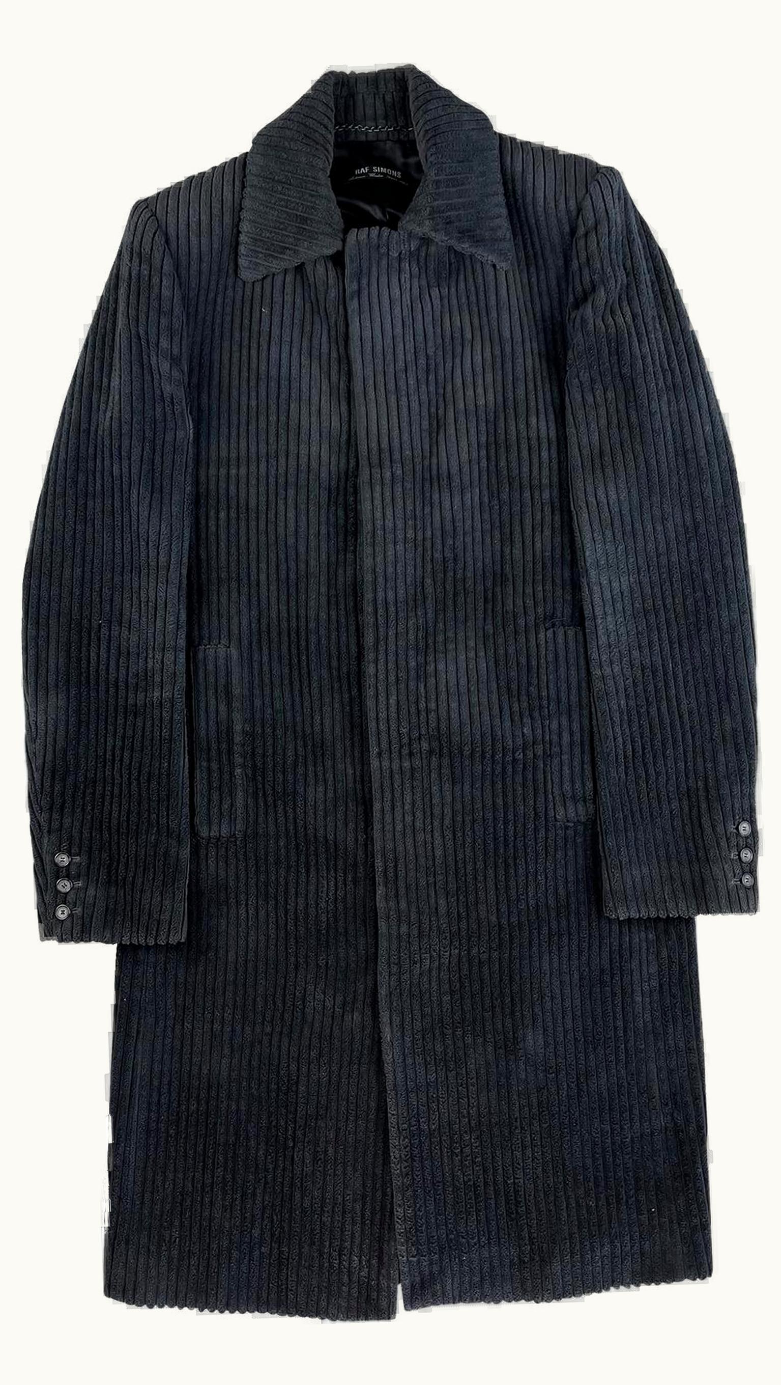 Raf Simons Raf Simons “confusion” Thick Corduroy Coat A/W 2000