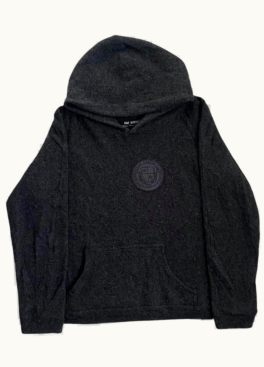 Raf Simons Raf Simons “confusion” Hydesville Castle Community Hoodie A/W 2000