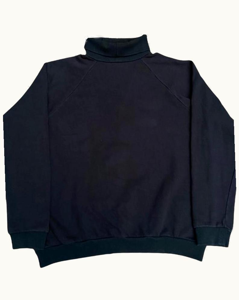 Raf Simons Raf Simons “confusion” Ribbed Sweatshirt In Black A/W 2000