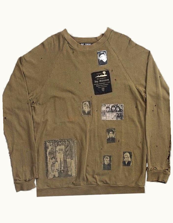 Raf Simons Raf Simons “riot! Riot! Riot!” Patched Sweatshirt A/W 2001