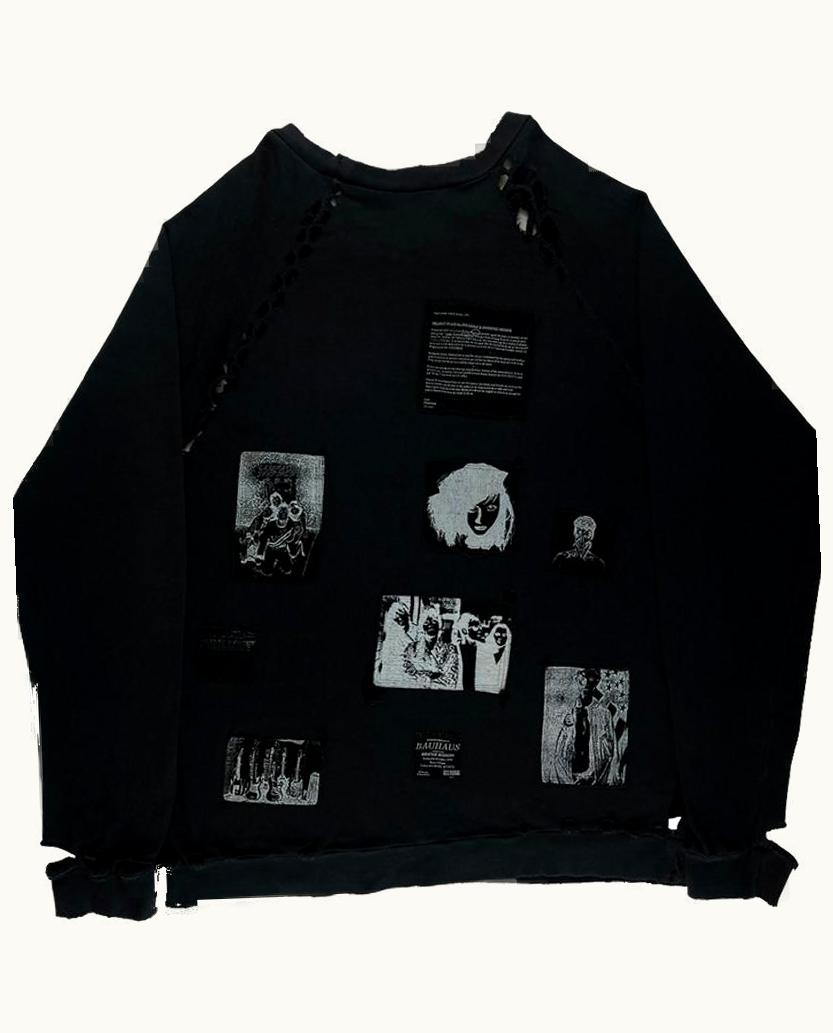 Raf Simons Raf Simons “riot! Riot! Riot!” Patched Sweatshirt A/W 2001 UZ1093086
