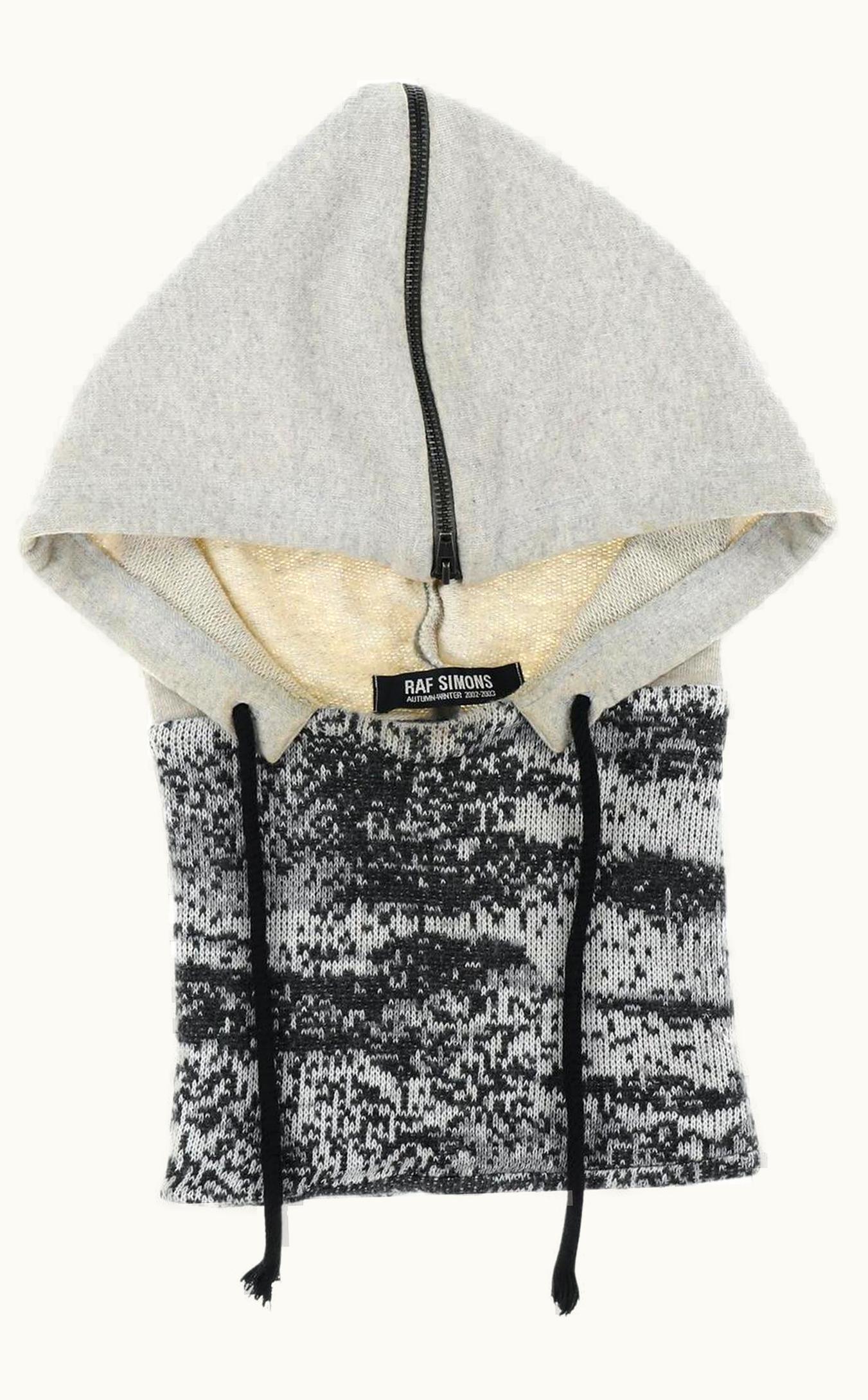 Raf Simons Raf Simons “virginia Creeper” Digi-Camo Hood A/W 2002