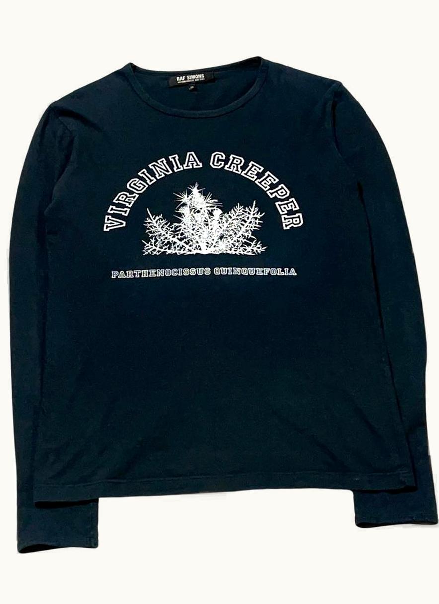 Raf Simons Raf Simons “virginia Creeper” Long Sleeve T-Shirt A/W 2002