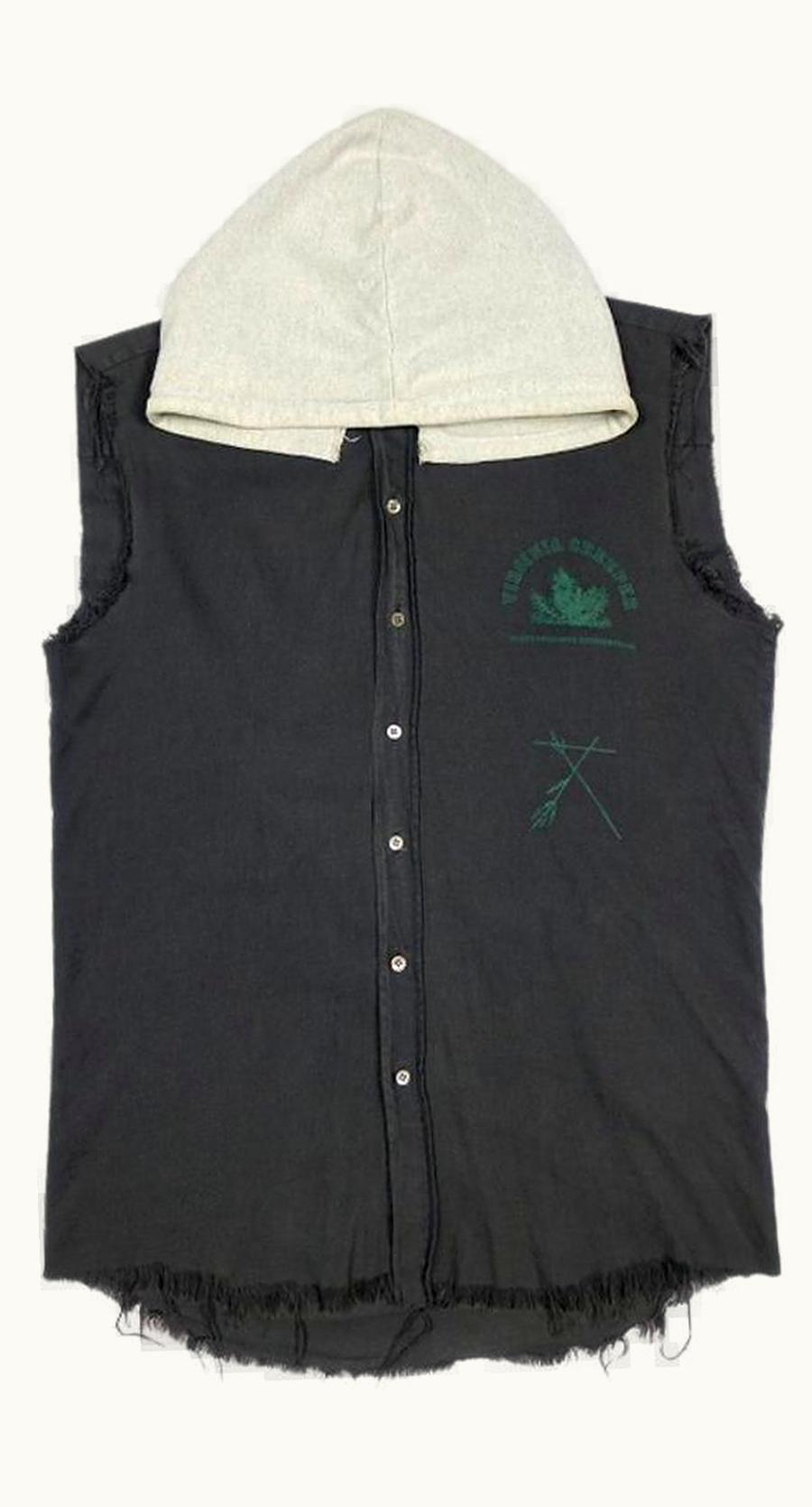 Raf Simons Raf Simons “virginia Creeper” Sleeveless Button Up A/W 2002